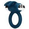 Loveline Cockring Vibrant Rabbit Baltic 35 mm Bleu